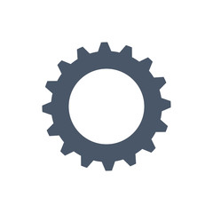 Gear machinery piece icon vector illustration graphic design