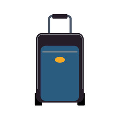 Travel suitcase isolated icon vector illustration graphic design