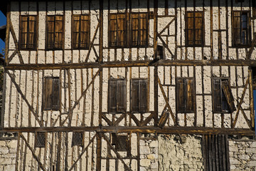 Architectural details from Safranbolu houses Turkey