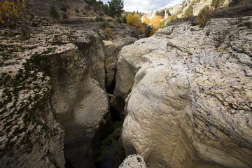 Scenic view of canyons in Safranbolu Turkey