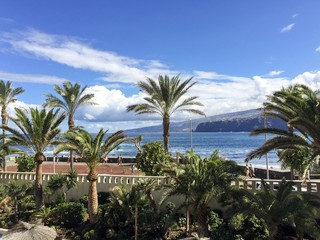 Fototapeta na wymiar Promenade Tenerife