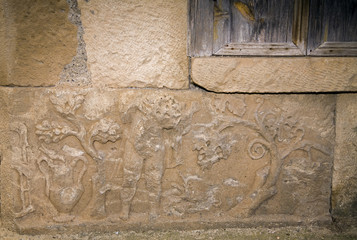 Architectural details from Safranbolu houses Turkey