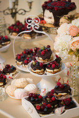 Сreative fruit dessert