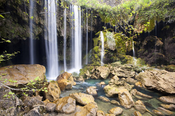 Yerköprü Waterfall on Ermenek River Mut, Mersin Turkey