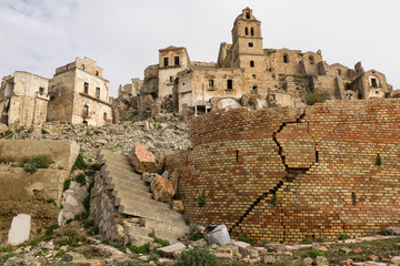 Aftermath of an Earthquake in Italian Ghost Town Craco