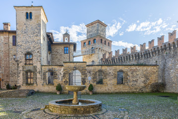 Medieval village of Vigoleno