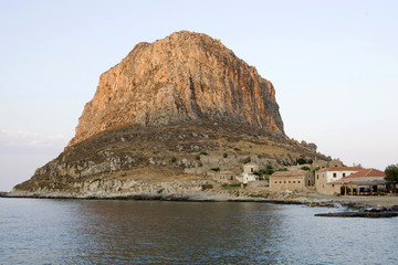 Monemvasia town, Laconia, Greece