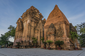 Ponagar temple towers in Nha Trang