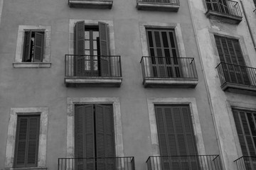 Architecture architectural detail photo black white