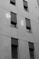 Architecture architectural detail photo black white