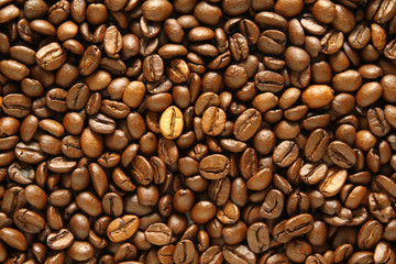 coffee beans as wallpaper