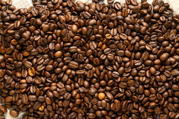 coffee beans as wallpaper