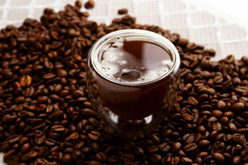 coffee beans as wallpaper