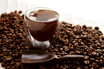 coffee beans as wallpaper