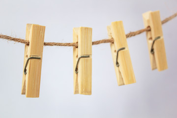 Wood clip.