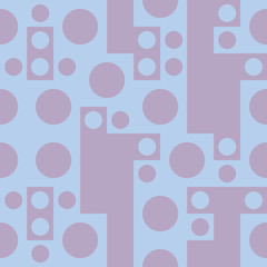 Seamless geometric background, vector