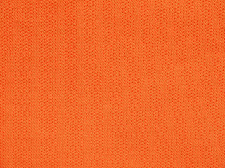 Orange fabric texture for background
