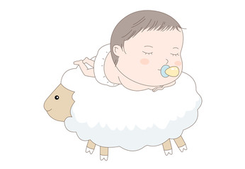 아기 일러스트