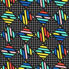 Colorful bright seamless pattern