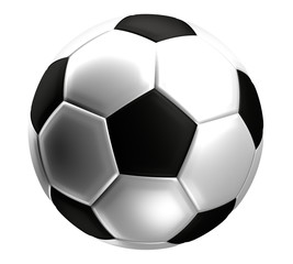 soccer football ball 3d rendering