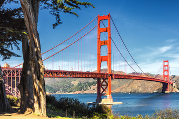 Golden Gate Bridge in San Fracisco City