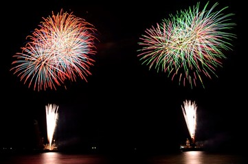 別府温泉まつり花火