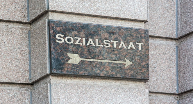 Schild 204 - Sozialstaat