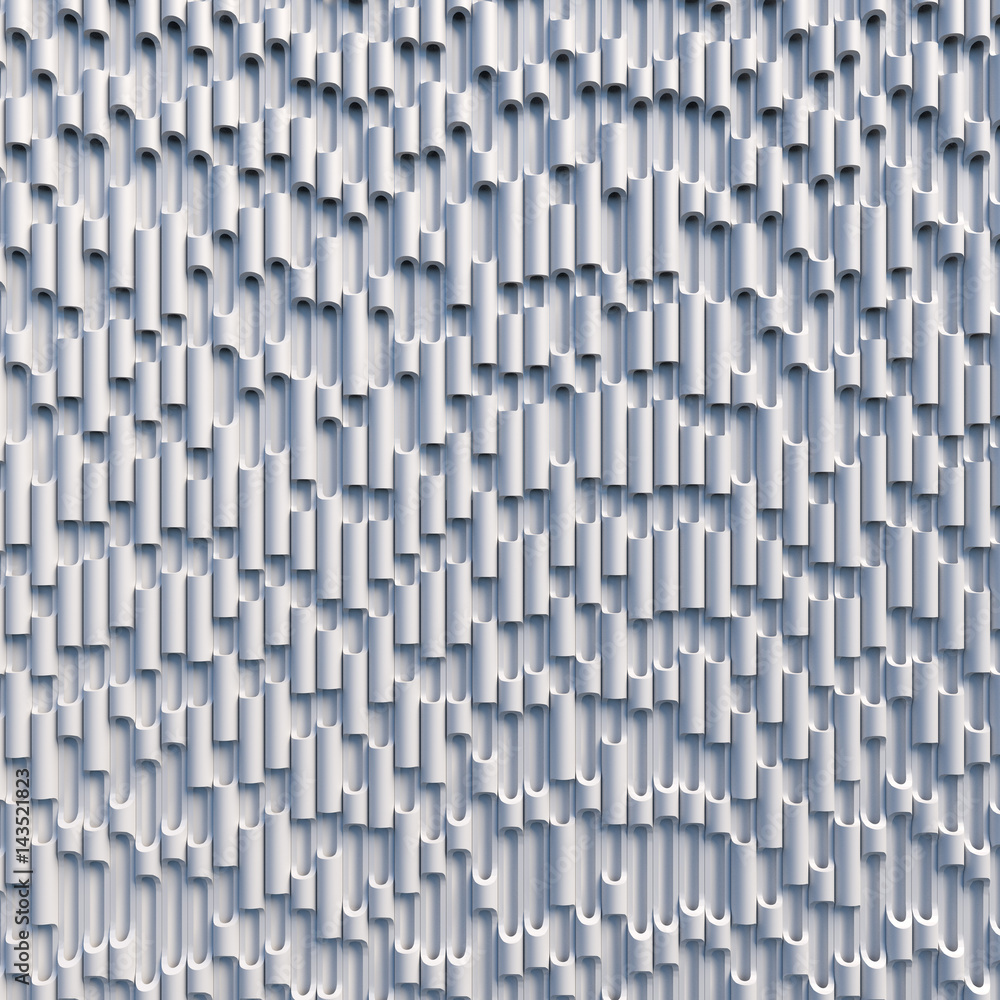 Aufkleber White texture surface pattern. 3d rendering