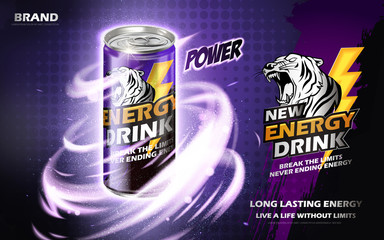 energy drink ad