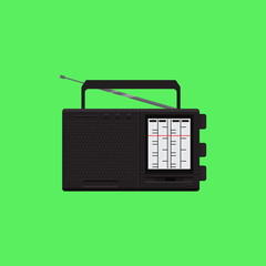 Radio vector illustration