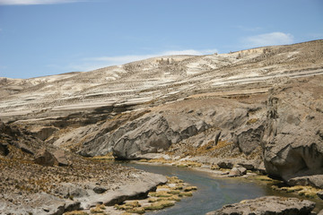 Landscape in Salinas y Aguada Blanca National Reserve