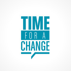 Fototapeta premium time for a change