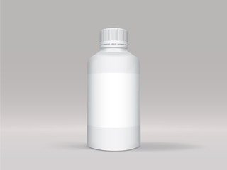 pills for your design easily change the color of the jar EPS10 Vector Mock up