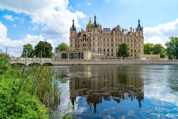 Fototapeta na wymiar Schwerin Castle (Schweriner Schloss)
