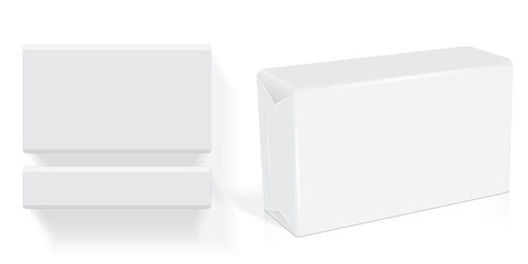 box soap for your design EPS10 Vector Mock up easily change the color of the soap 