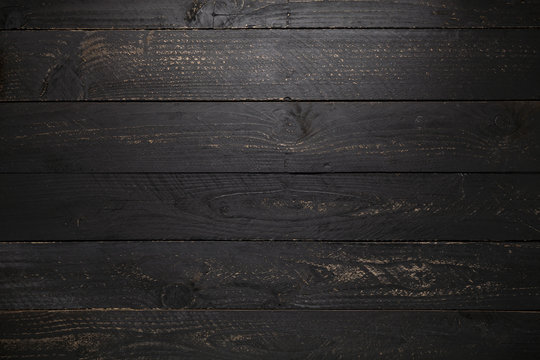 black wooden table texture background, black wooden education background,shopping online black friday Copy space