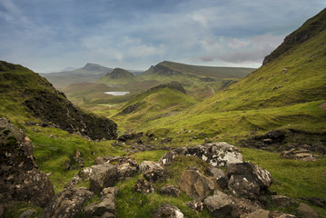 Fototapeta na wymiar The Quiraing Isle of Skye Scotland