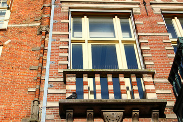 Fototapeta na wymiar Building in Haarlem