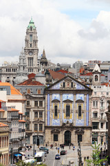 View of old town of Porto, Portugal