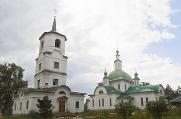 Fototapeta na wymiar Church of St. Vladimir in Krasavino, Veliky Ustyug District, Vologda Region, Russia