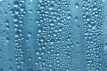 Naklejka na ściany i meble Closeup of frosted glass texture