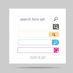 search form set