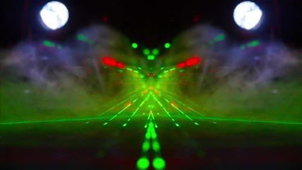 Laser and Light Concert Dancefloor Stage