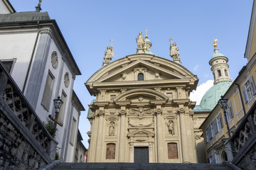 Fototapeta na wymiar Katharinekirche,Graz,Mausoleum Kaiser Ferdinand II.