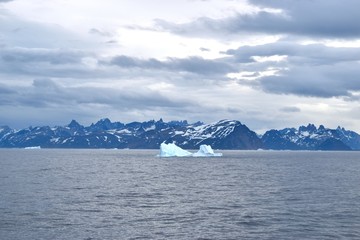 グリーンランドと氷山