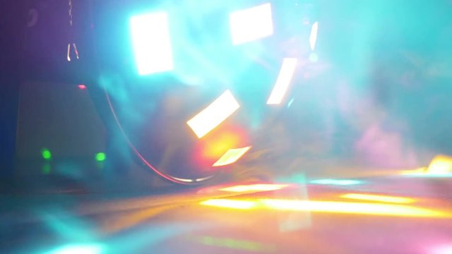 Party Lights with Energy and Smoke