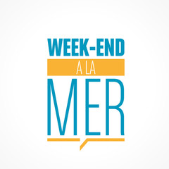 week-end à la mer