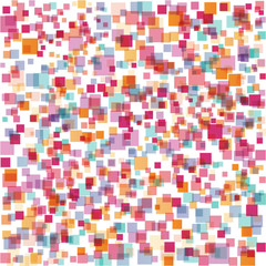 Abstract background with color squares