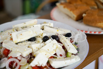 Feta mit Oliven