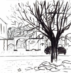 Speed sketch Tikhvin